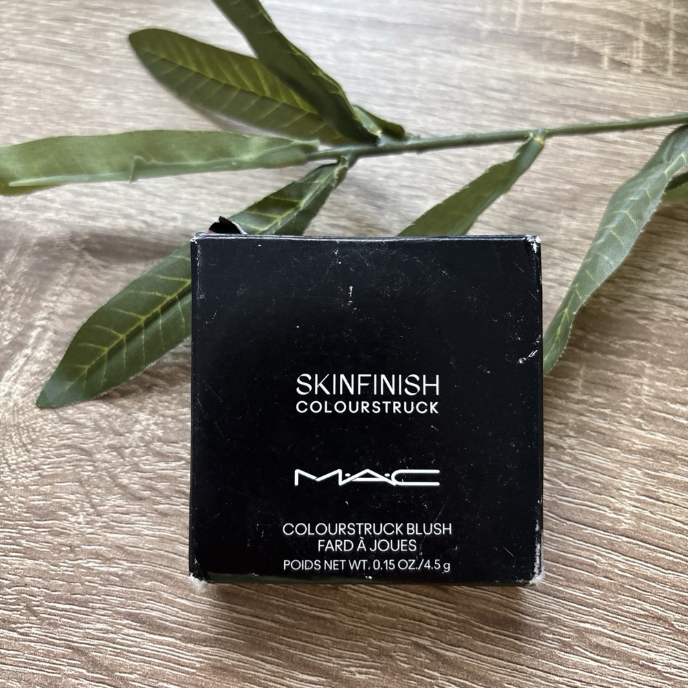 MAC Skinfinish Colourstruck Blush VELVET TEDDY 0.15 oz FULL SIZE & NIB